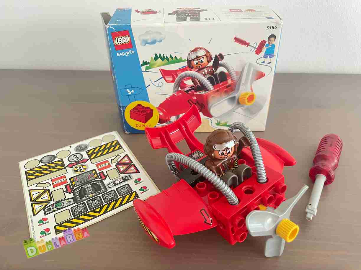 Lego Duplo 3586 - TOOLO šroubovací letadlo