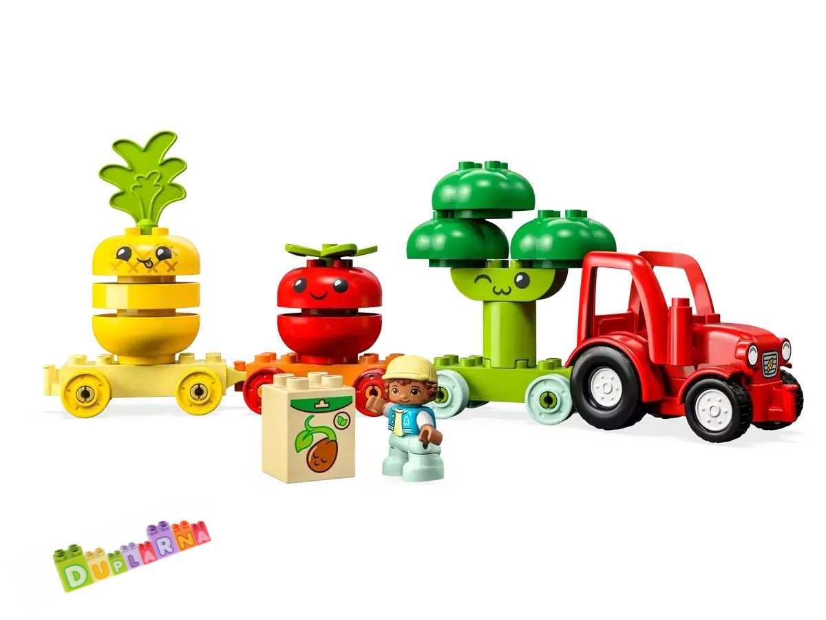 Lego Duplo 10982 - Traktor se zeleninou a ovocem