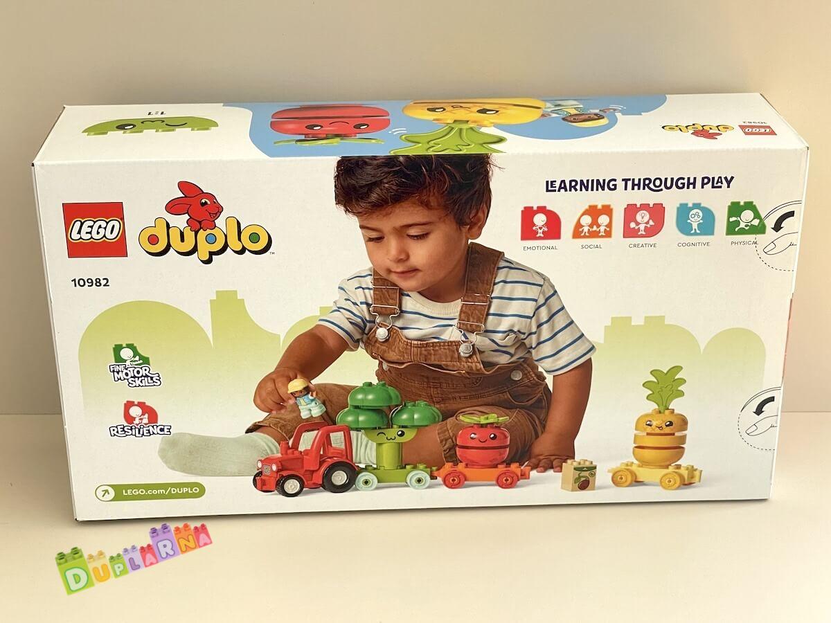 Lego Duplo 10982 - Traktor se zeleninou a ovocem