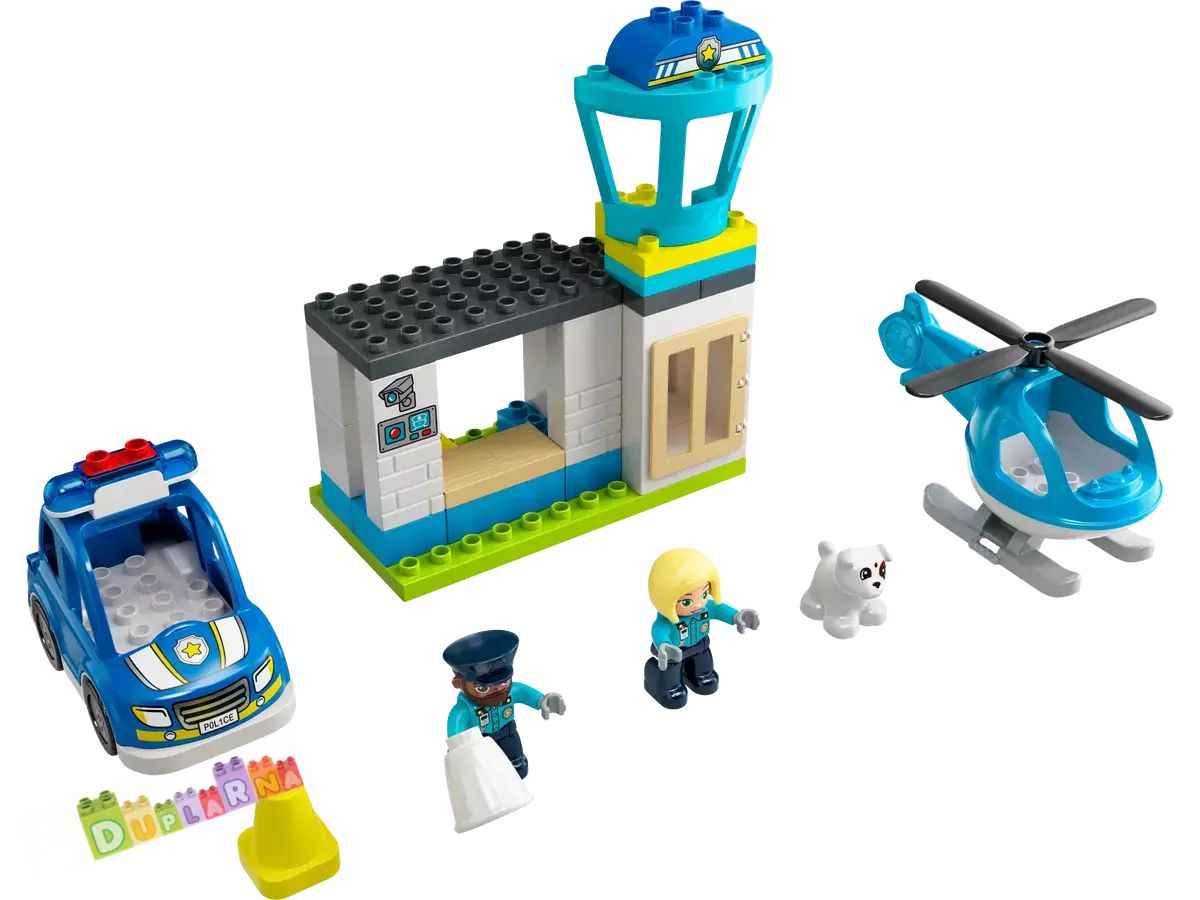 Lego Duplo 10959 - Policie / Policejní stanice a vrtulník