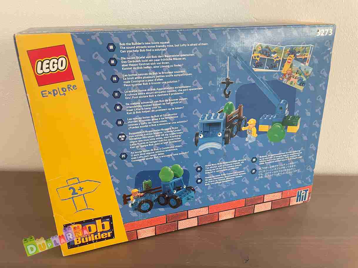 Lego duplo - Bořek Stavitel - 3273 - Bořek, Lůd'a a myši