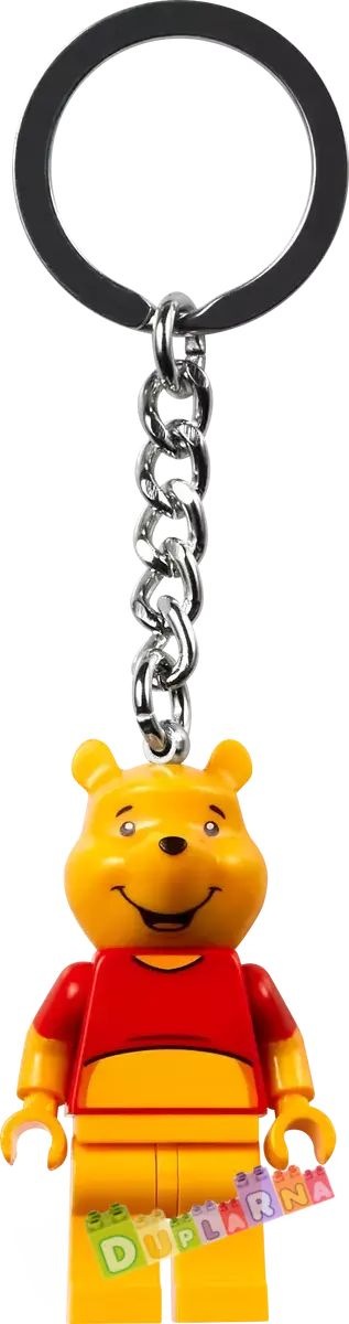 Lego Disney 854191 klíčenka - Přívěsek na klíče – Medvídek Pú