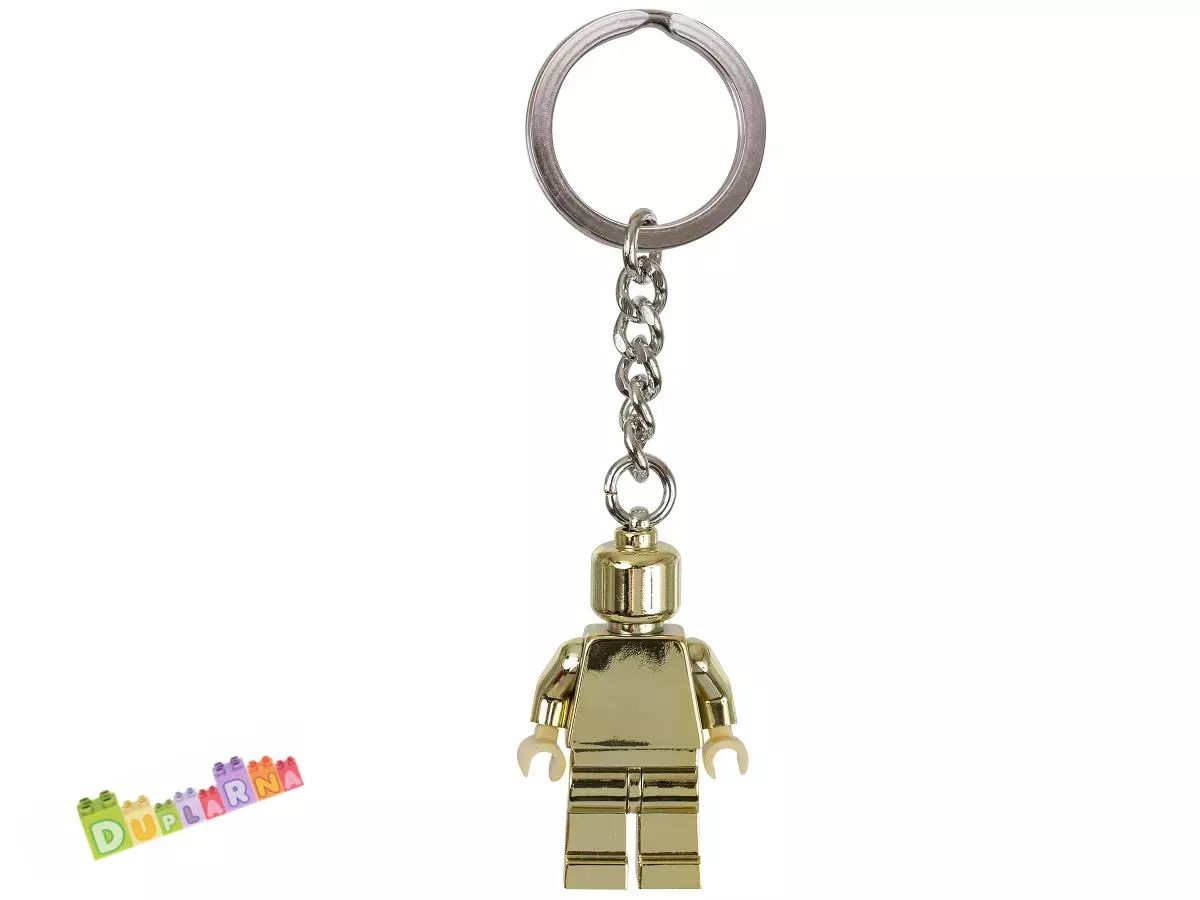 Lego 850807 klíčenka - Přívěsek na klíče se zlatou minifigurkou