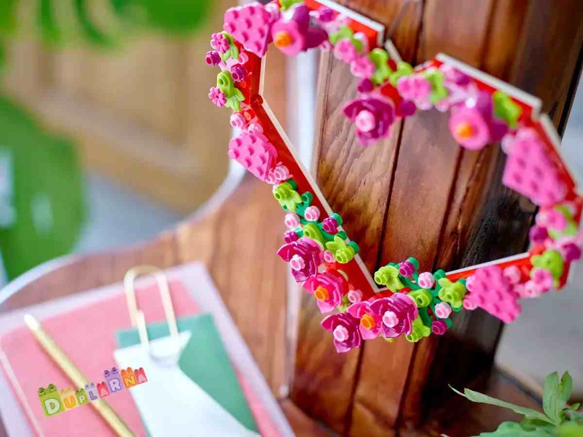 Lego 40638 - Ozdoba ve tvaru srdce / Kytka / Ozdoba