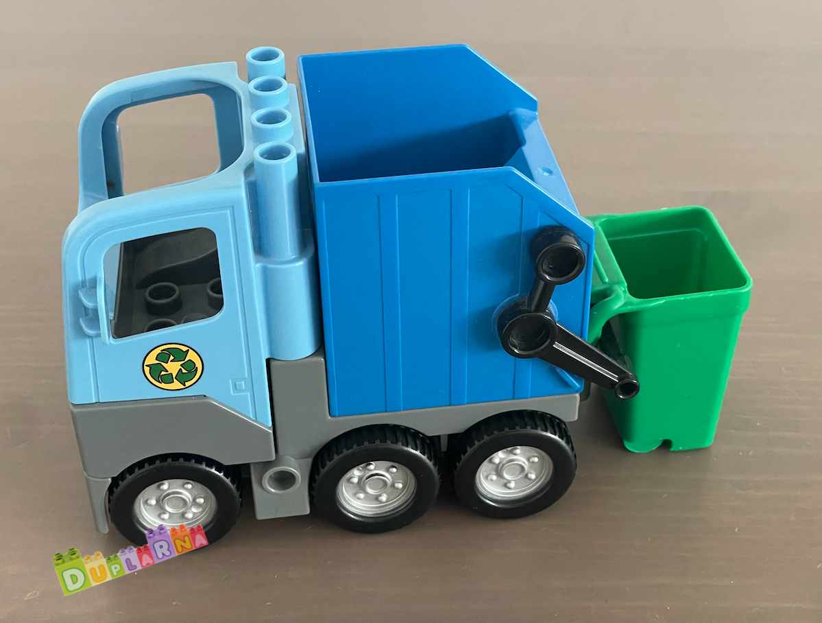 Lego Duplo - Popelář modrý - Popelářský vůz