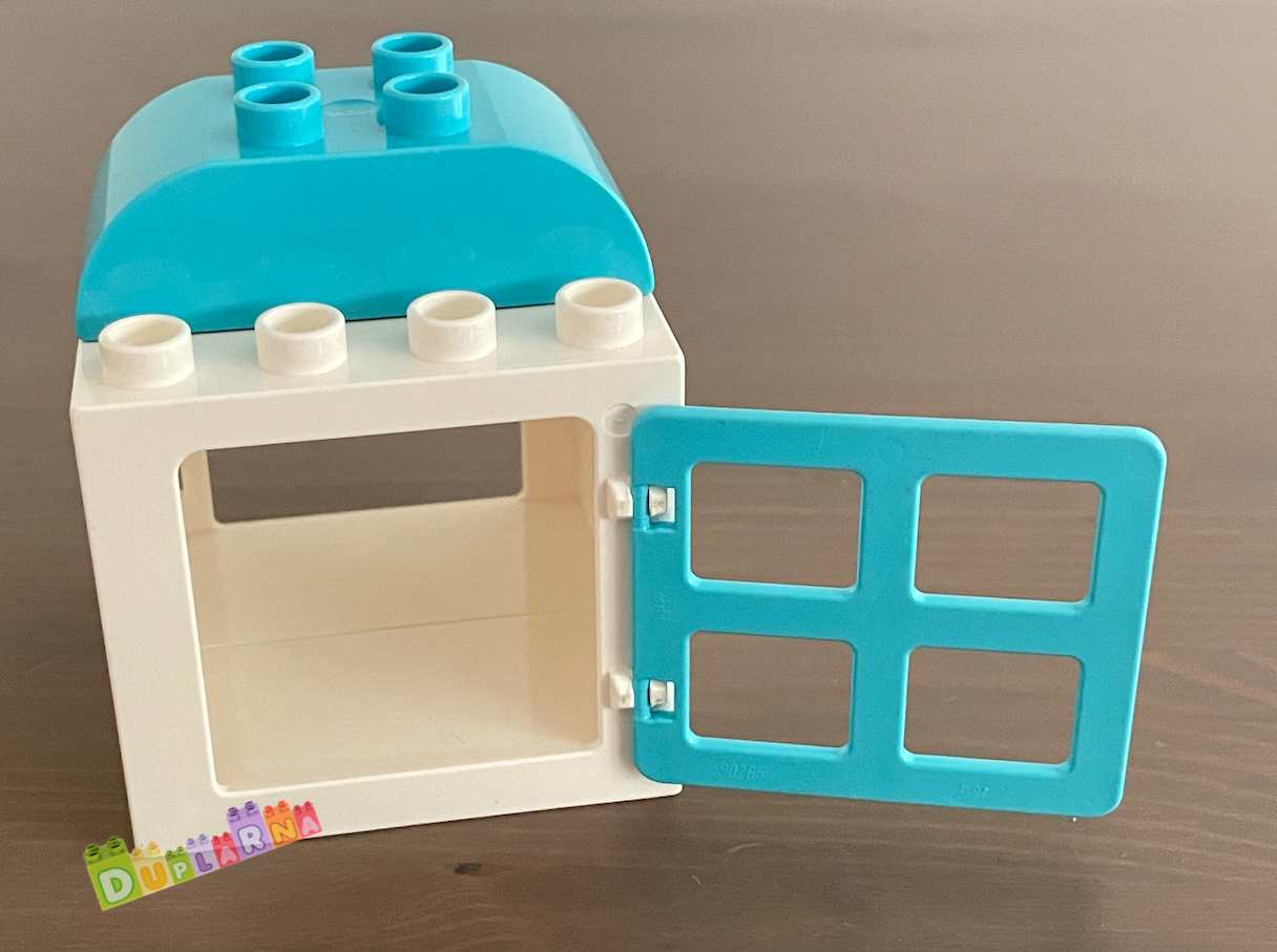 Lego Duplo okno dvojité bílé
