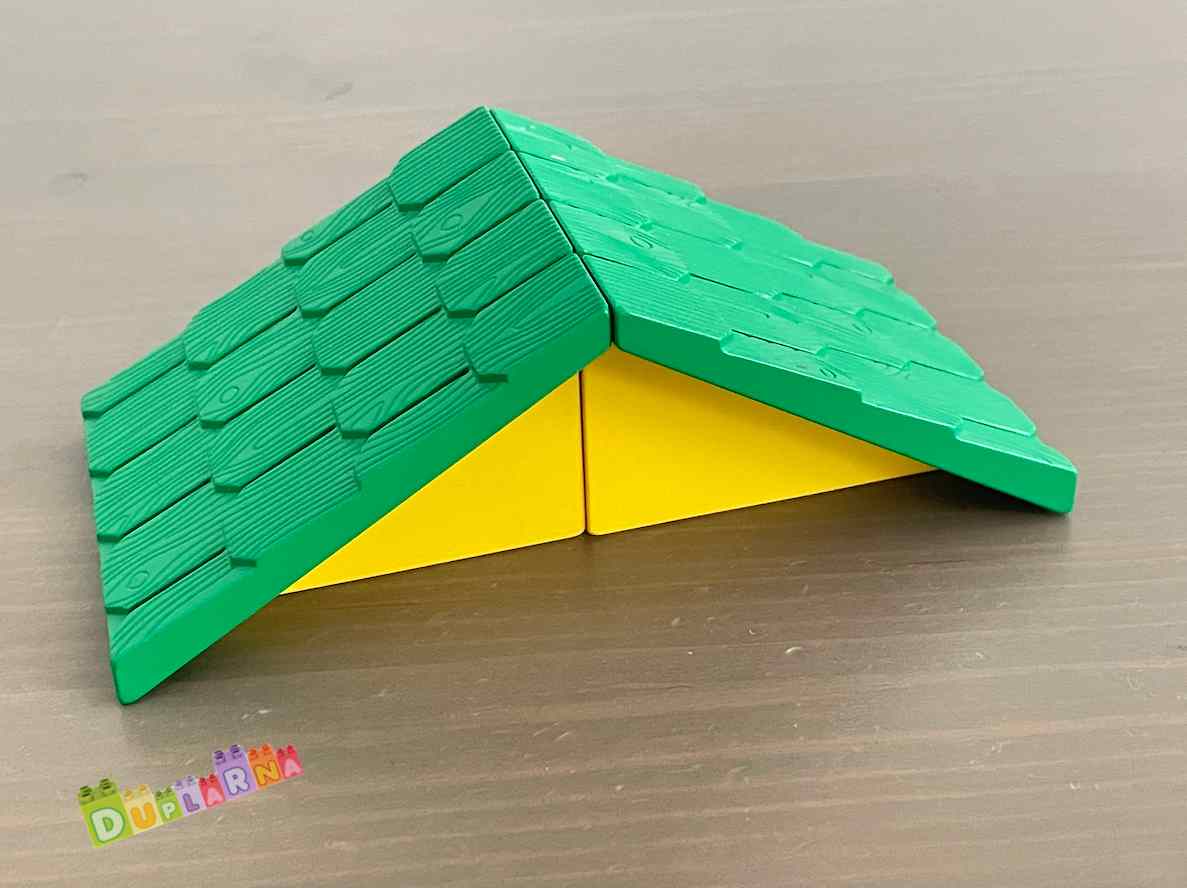Lego Duplo - Střecha zelená