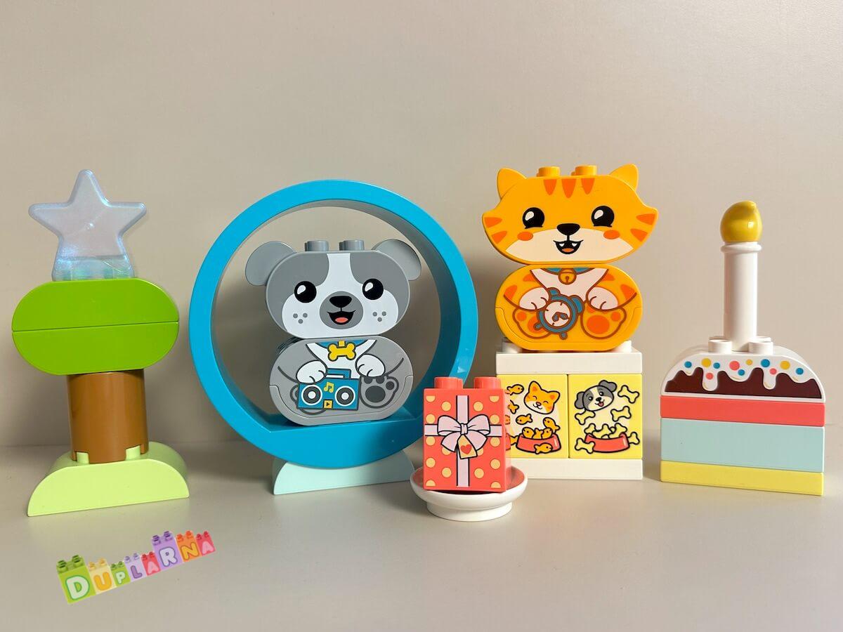 Lego Duplo 10977 - Moje první štěňátko a koťátko vydávající zvuky