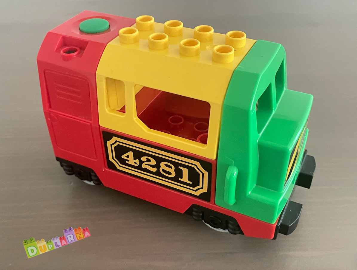 Lego Duplo mašinka - elektrický vlak