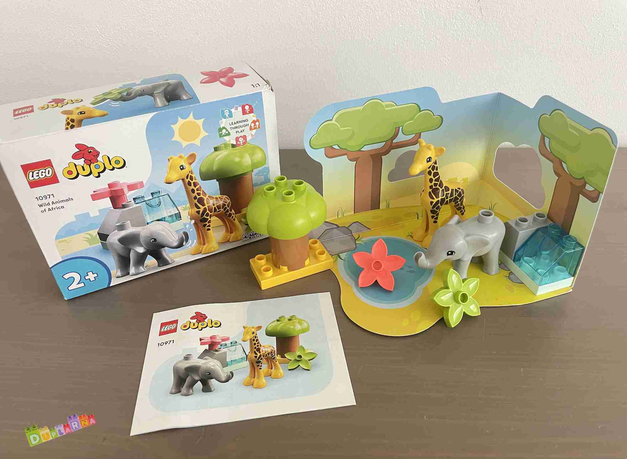 Lego Duplo 10971 - Zoo - Divoká zvířata Afriky