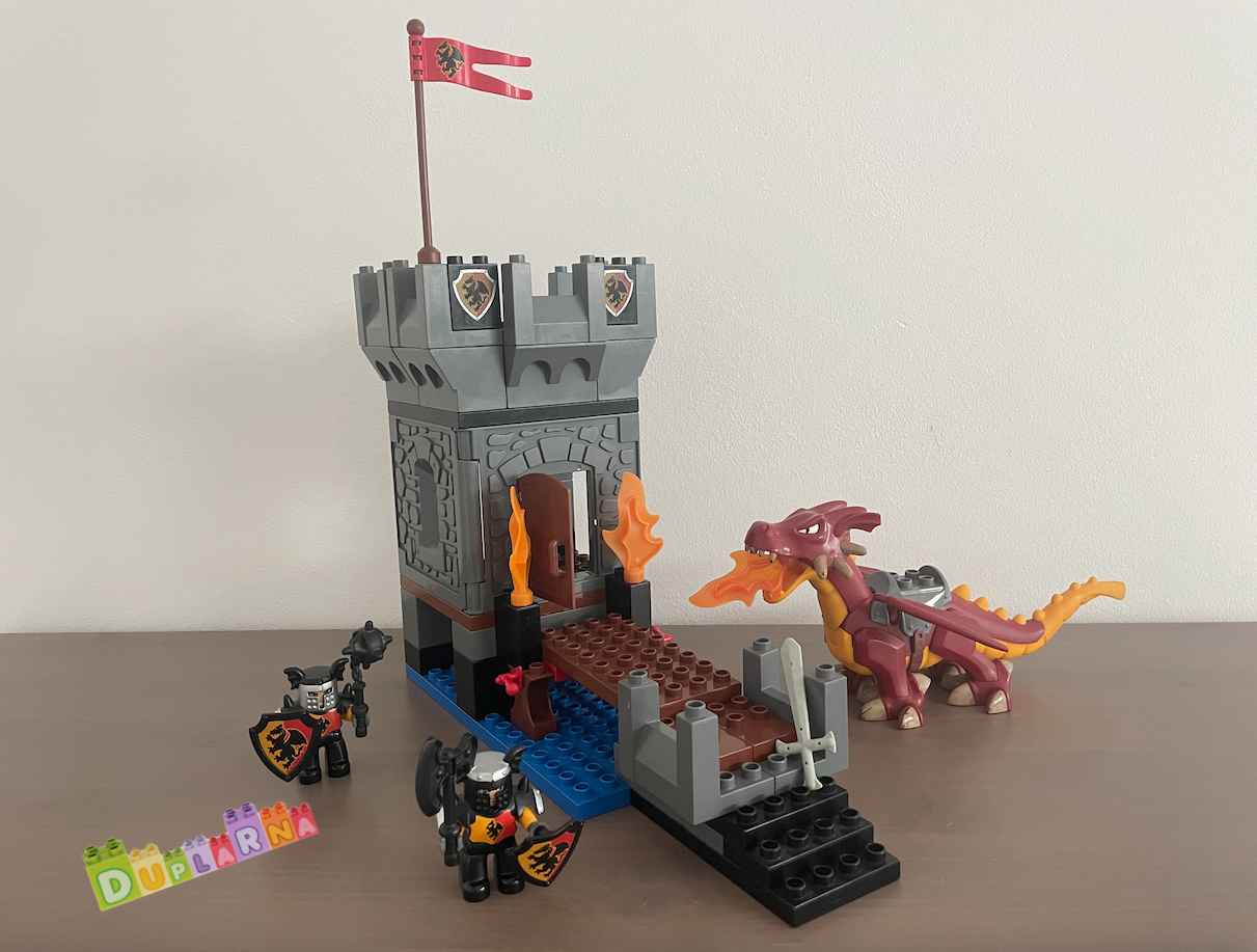 Lego Duplo 4776 Dračí věž - hrad s velkým drakem