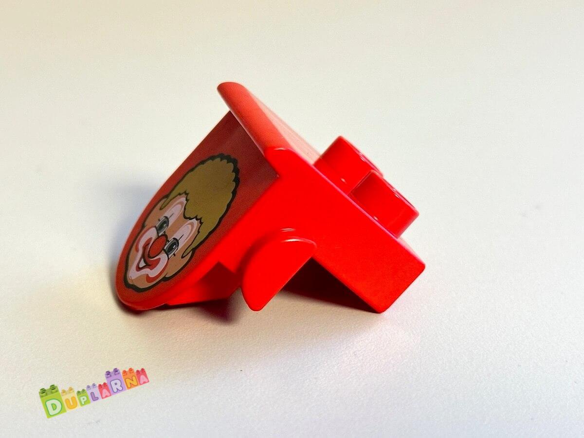 Lego Duplo - Kostka s potiskem klauna / Erb z cikrusu