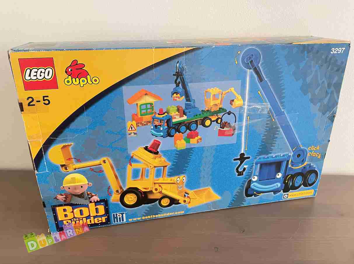 Lego Duplo 3297 - Bořek Stavitel Béďa a Lůďa na staveništi