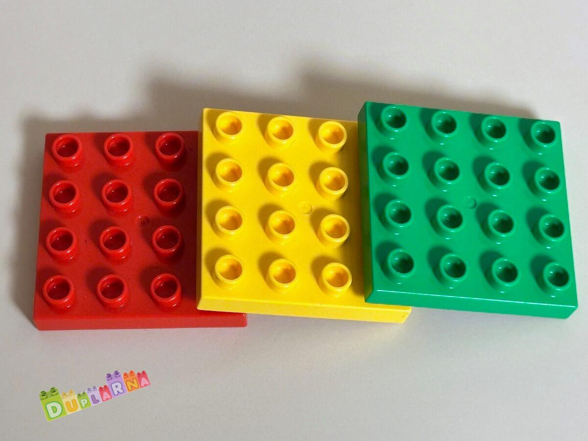 Lego Duplo - set podložek / deska 4x4