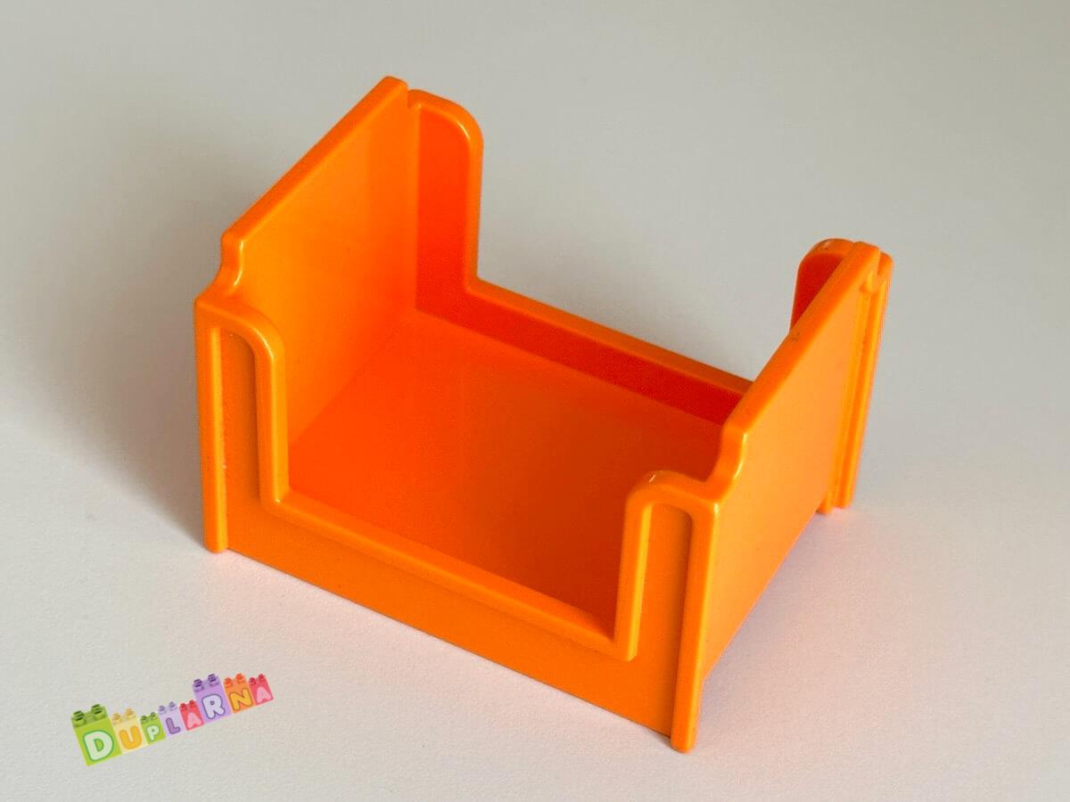 Lego Duplo Postel / postýlka oranžová