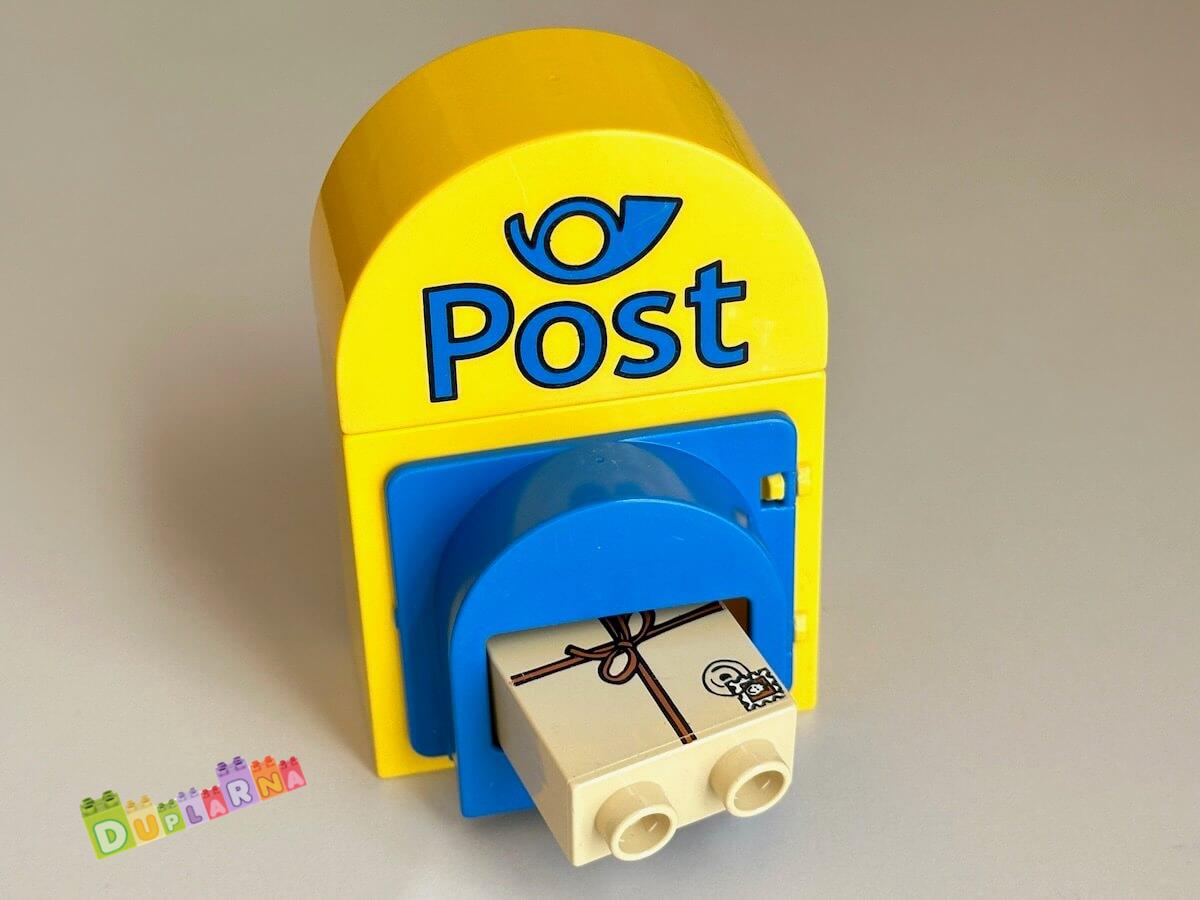 Lego Duplo poštovní schránka + okno a dopis