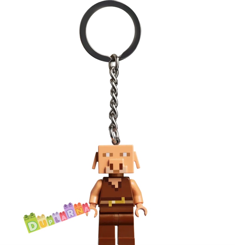 Lego Minecraft 854244 klíčenka - Přívěsek na klíče – Piglin