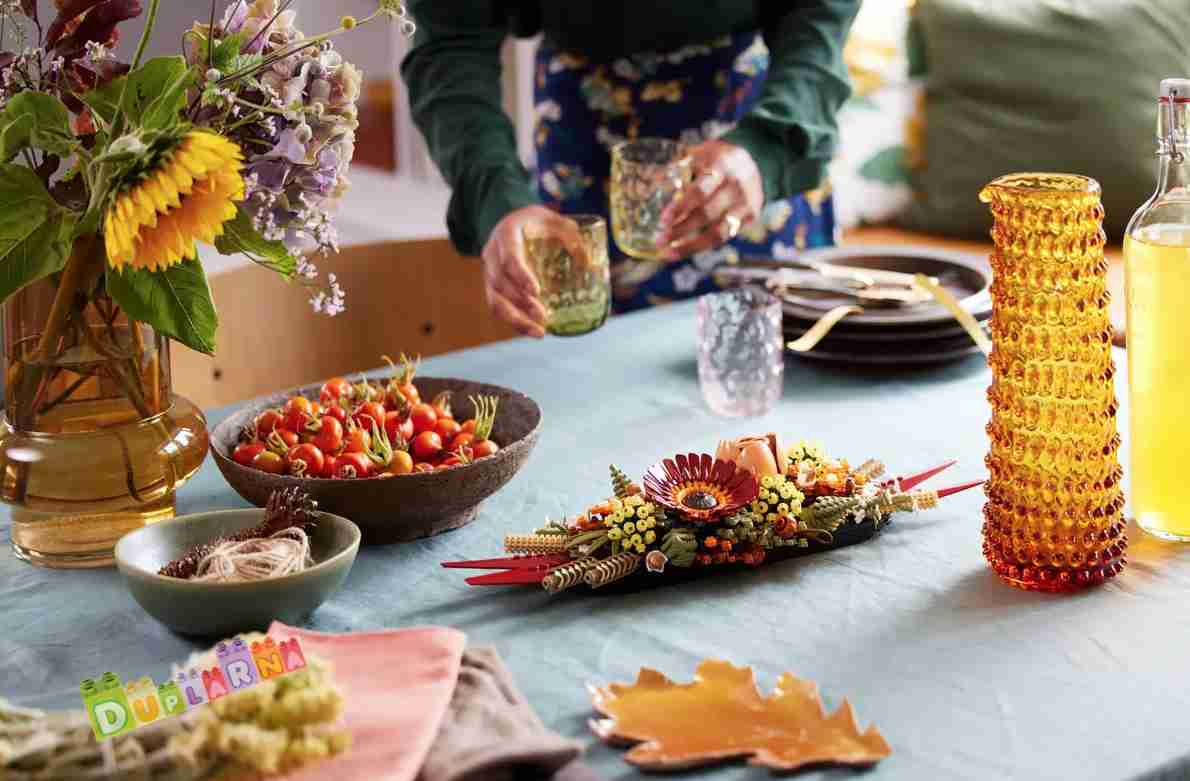 Lego Icons 10314 - Dekorace ze sušených květů