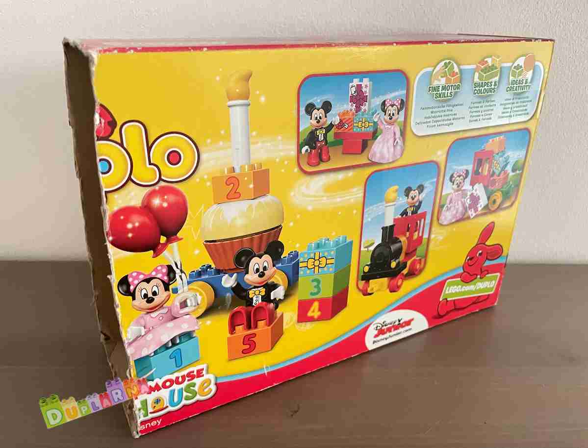Lego Duplo 10597 - Vláček / Mickey a Minnie narozeninový vlak