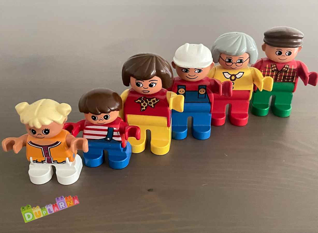 Lego Duplo - Rodinka / Rodina (máma, táta, dítě,...)