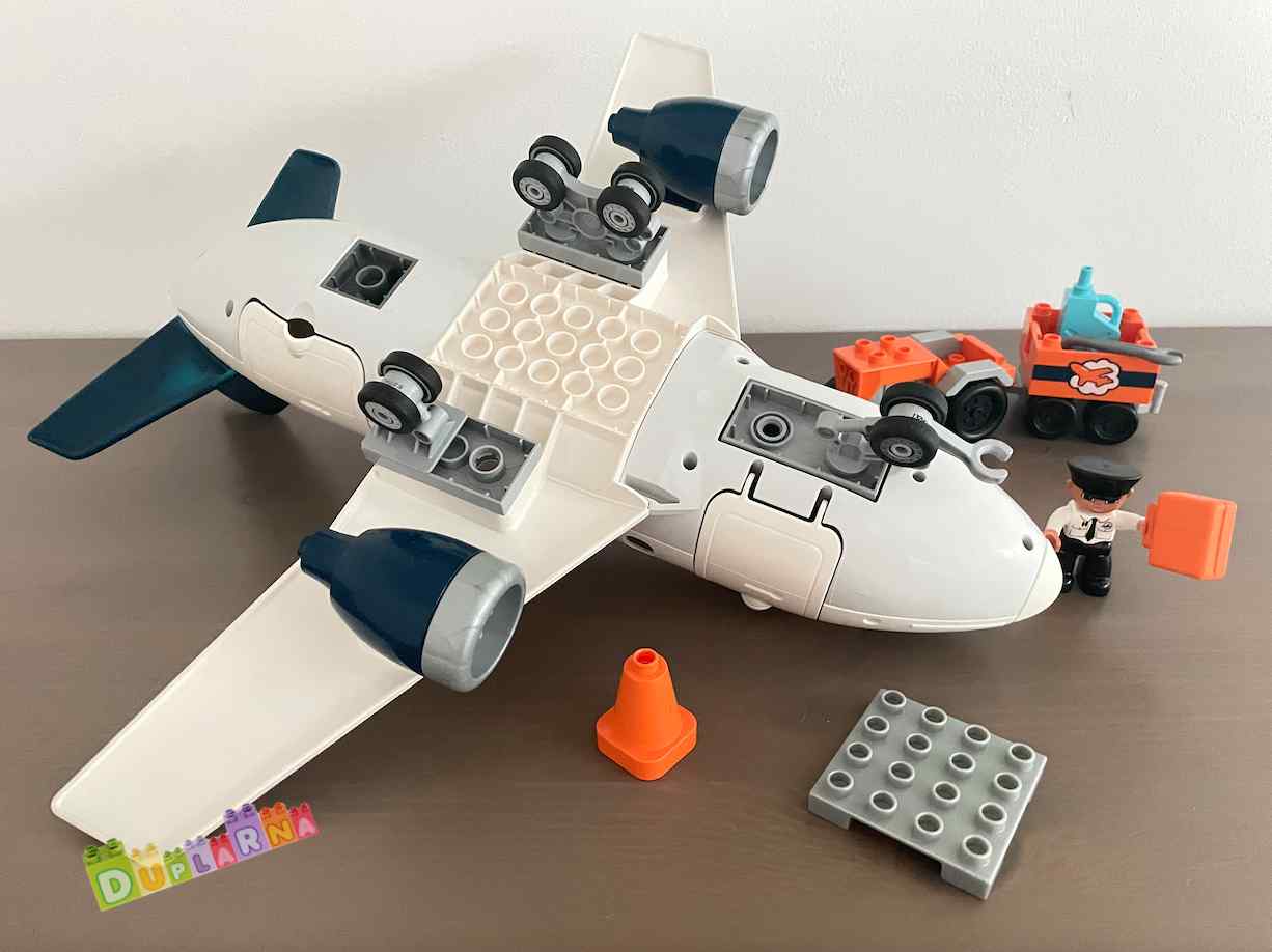 Lego Duplo - Velké letadlo Cargo ze setu 7840