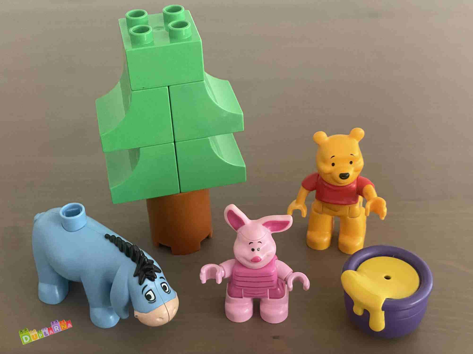 Lego Duplo - Medvídek Pú - Ijáček, Prasátko