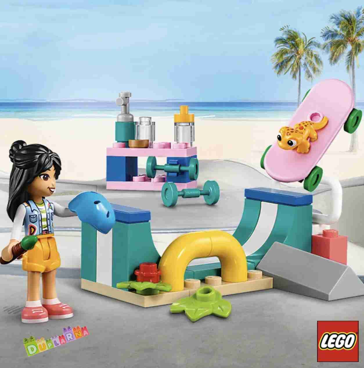 Lego Friends 30633 - Skateboardová rampa