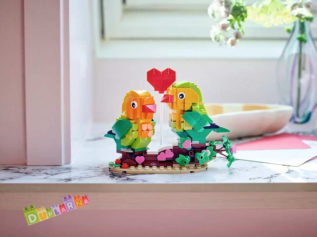 Lego 40522 - Valentýnské hrdličky