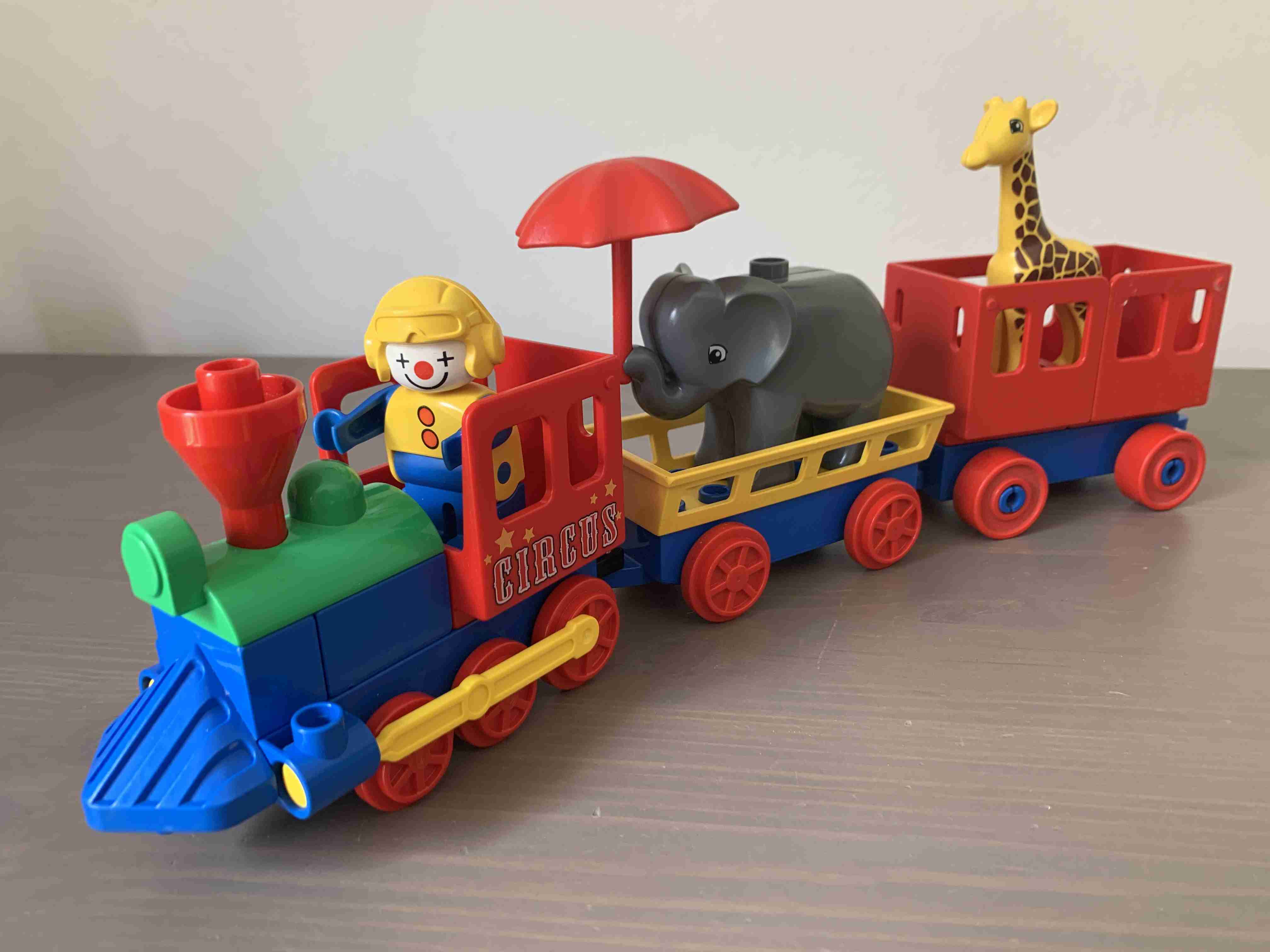 Lego Duplo vlak - Zoo cirkus vláček