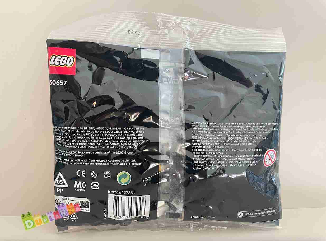 Lego Speed Champions 30657 - McLaren Solus GT