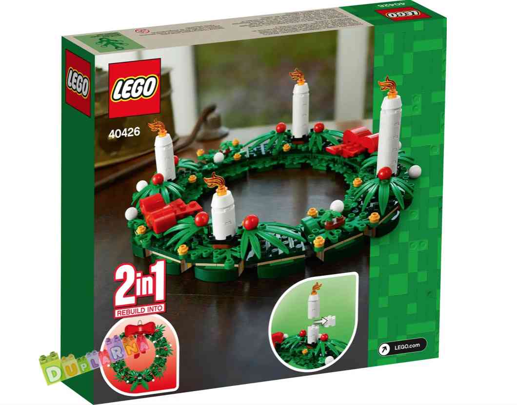Lego 40426 - Vánoční věnec / ozdoba