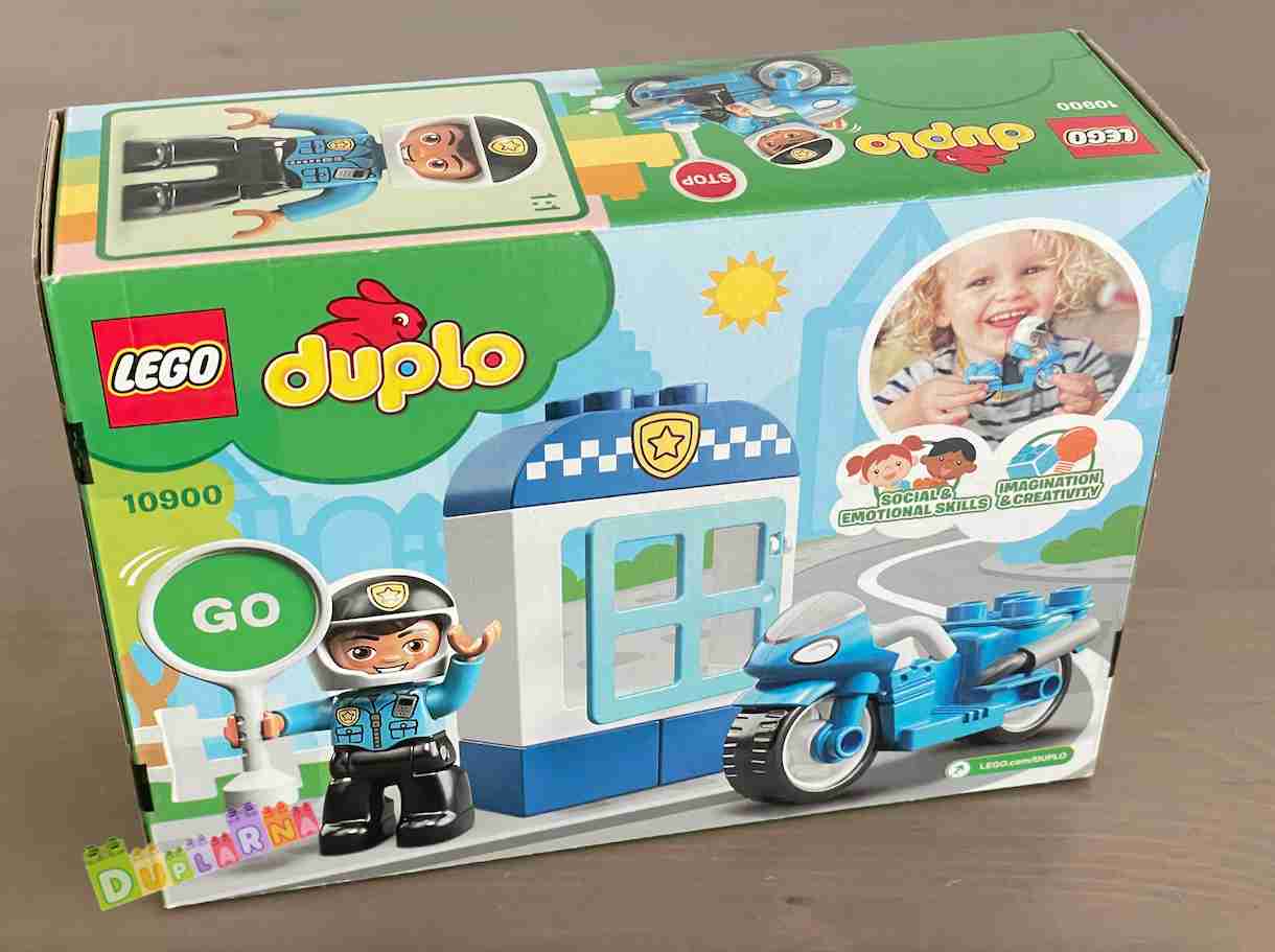 Lego Duplo 10900 - Policejní motorka