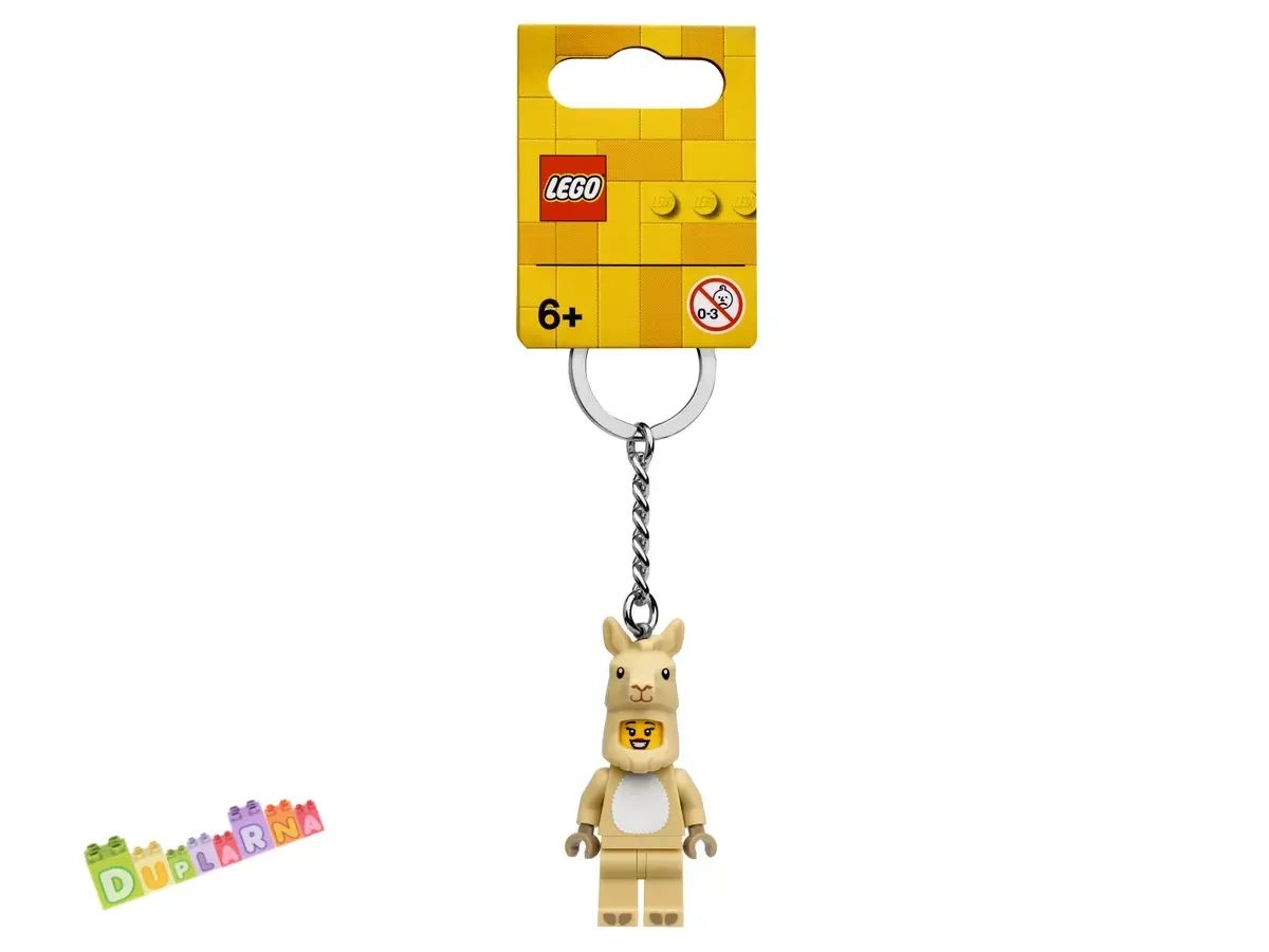 Lego 854081 klíčenka - Přívěsek na klíče – Dívka v kostýmu 