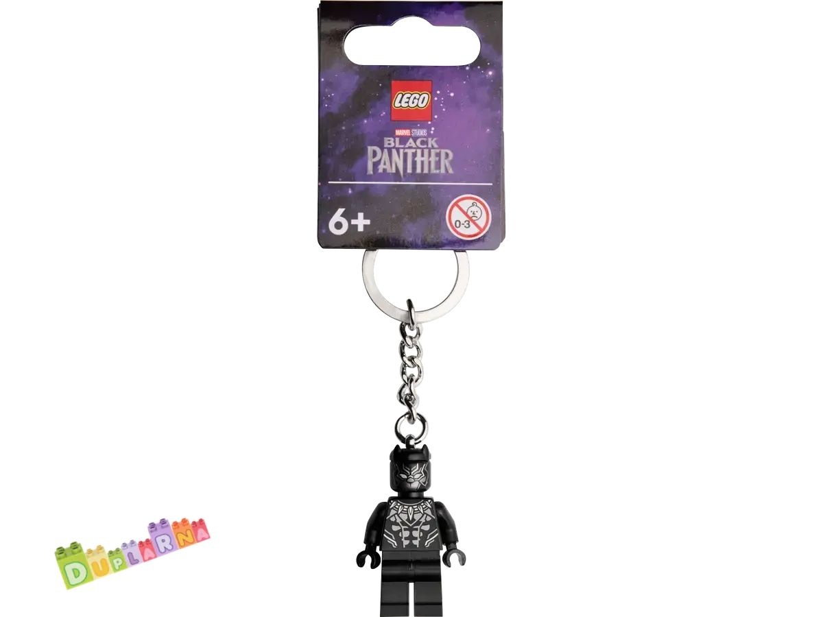 Lego Marvel 854189 klíčenka - Přívěsek na klíče - Black Panther