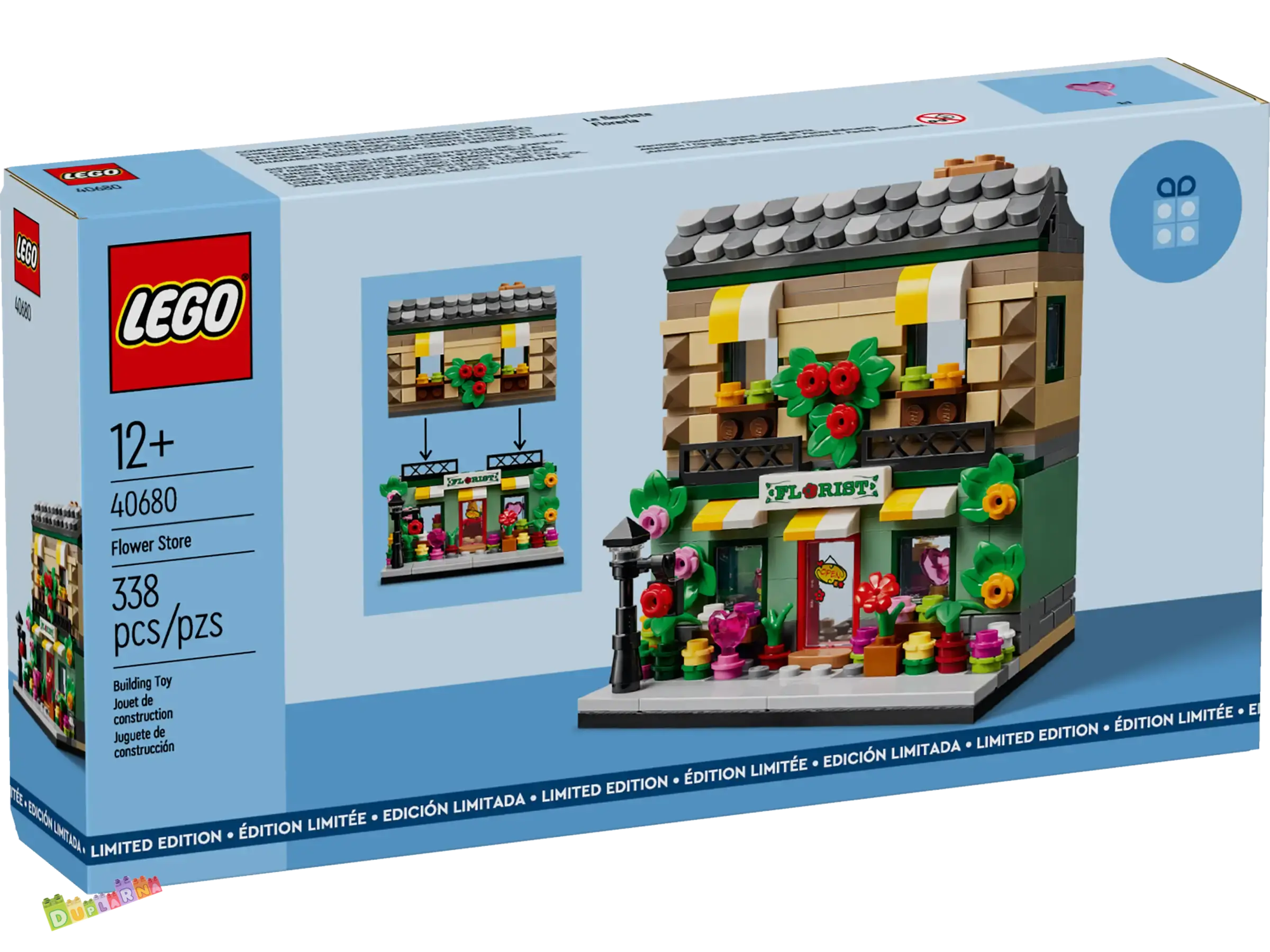 Lego VIP 40680 - Obchody - Květinářství