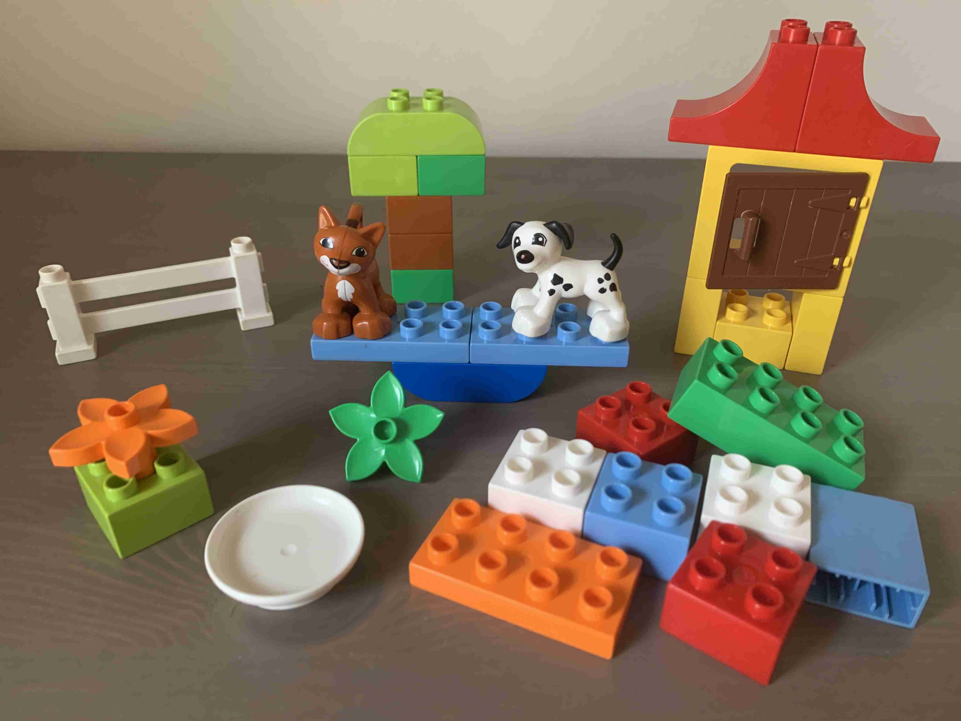 Lego Duplo 4624 - set kostek kočka a pes