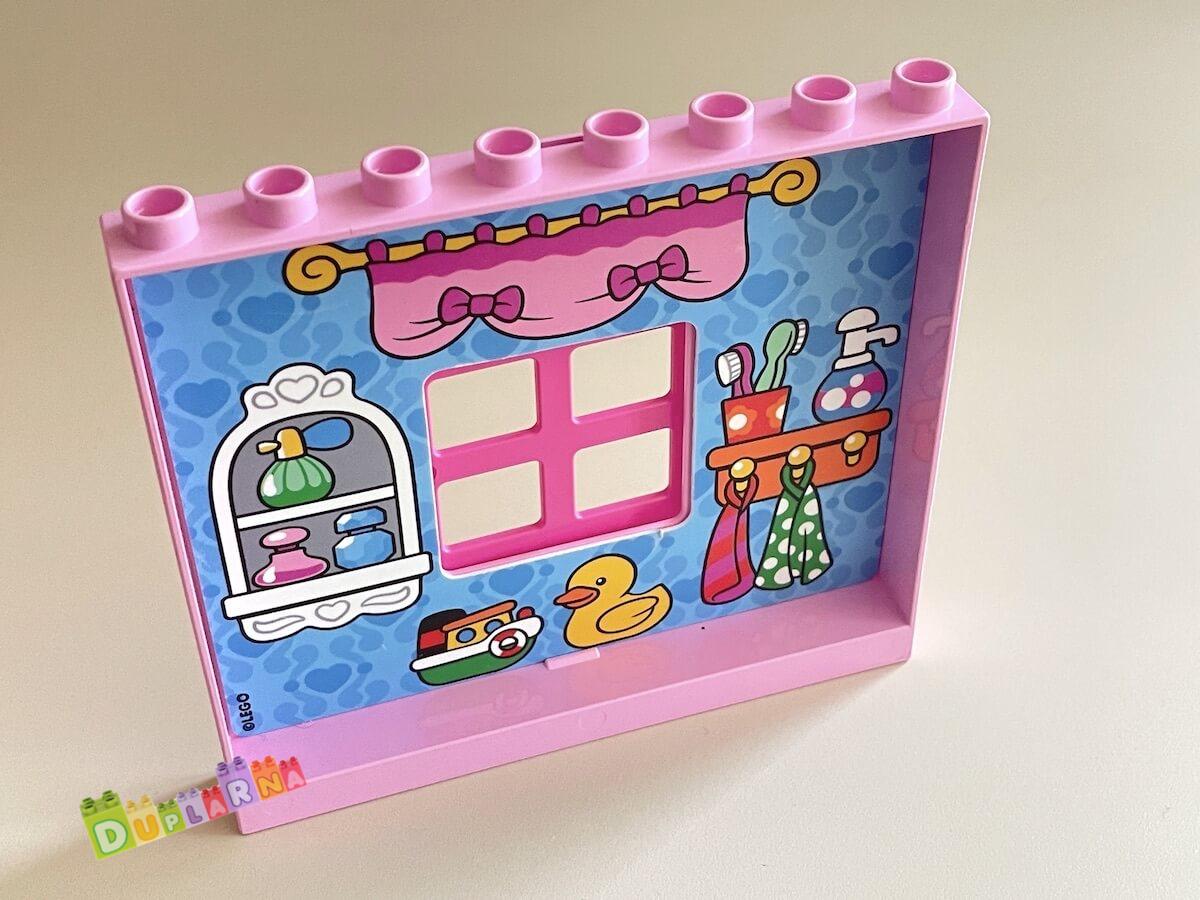 Lego Duplo - Stěna domu růžová