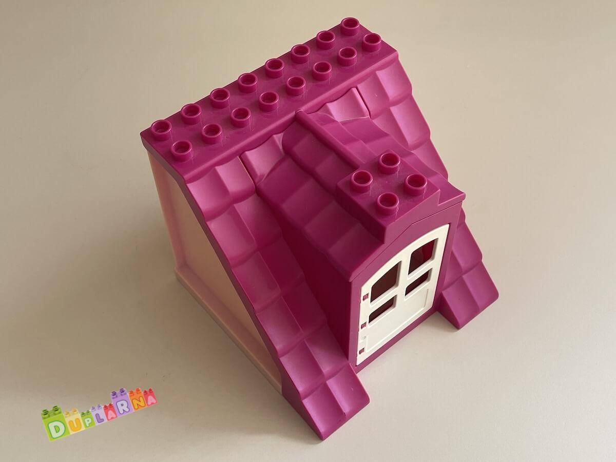 Lego Duplo - Střecha velká červenofialová (magenta)
