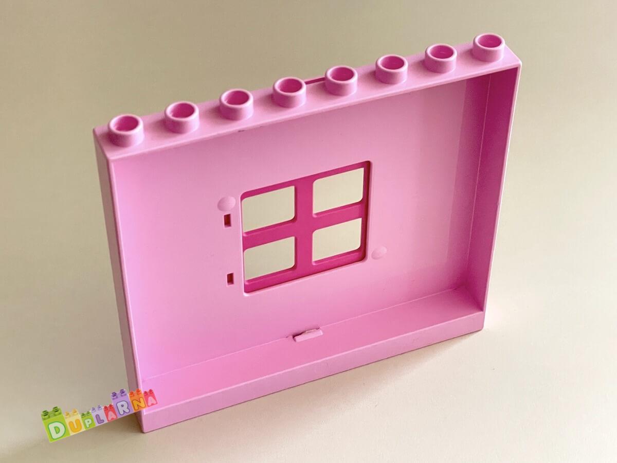 Lego Duplo - Stěna domu červená
