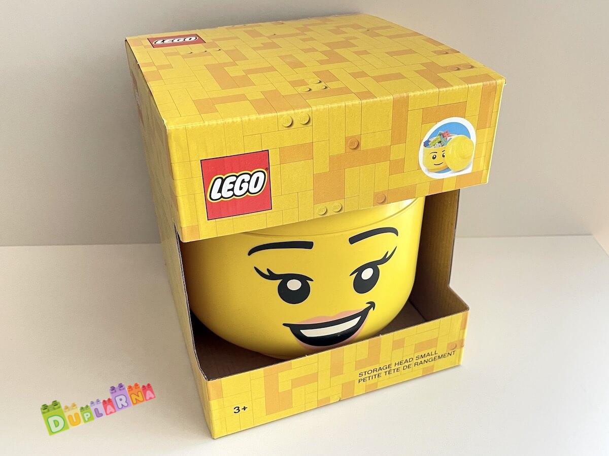 Lego BOX hlava žlutá