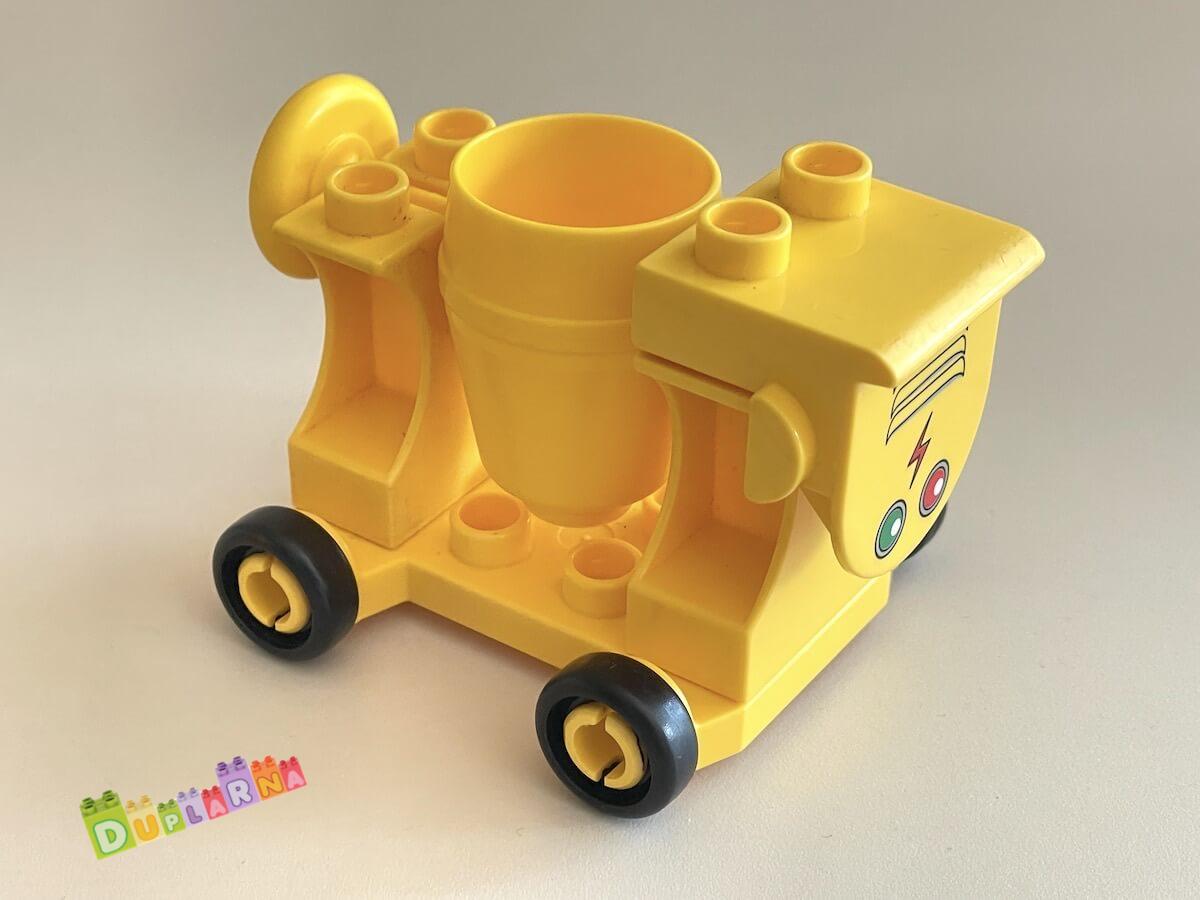 Lego duplo - Stavba - Míchačka žlutá