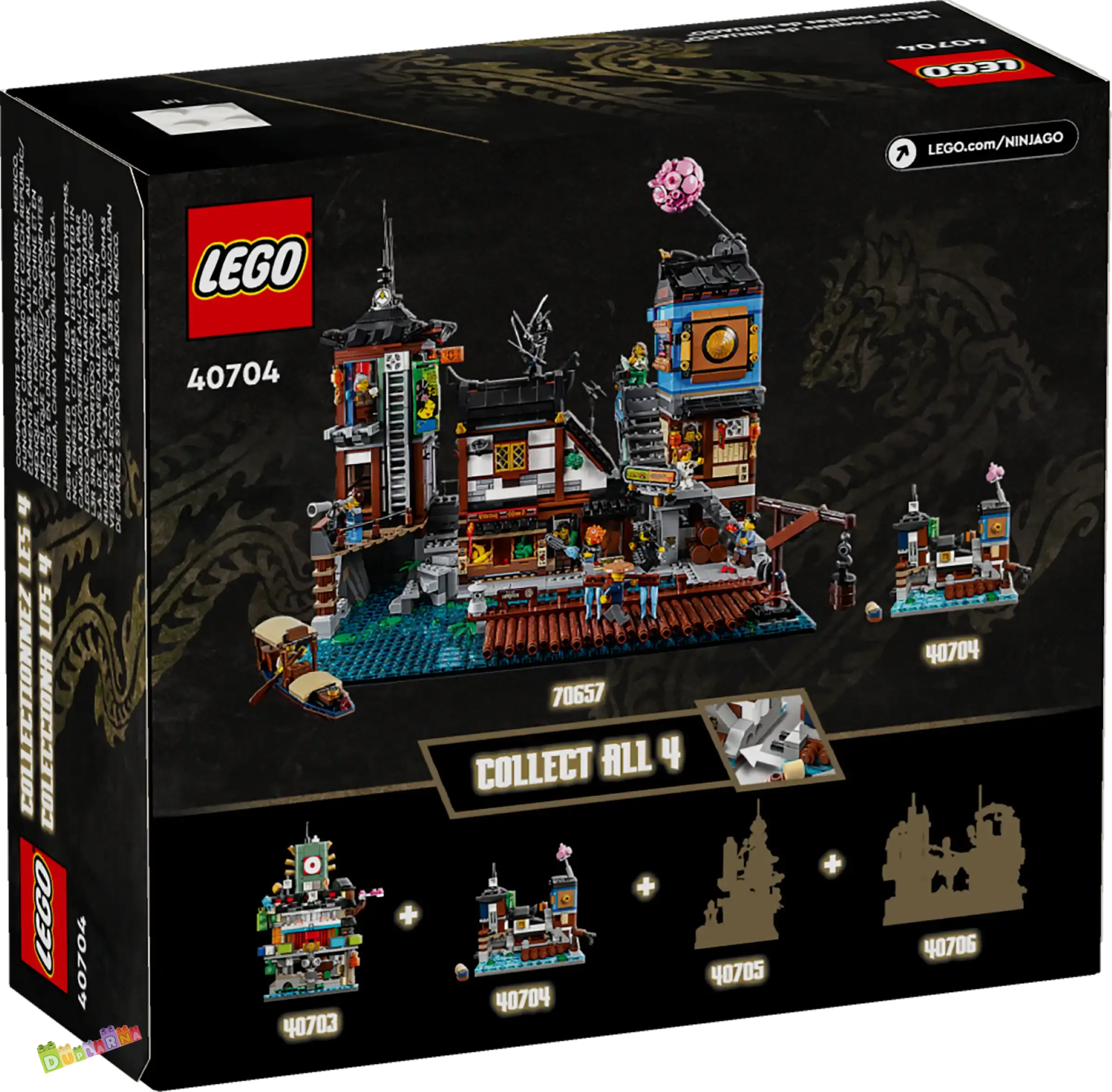 Lego VIP Ninjago 40704 - Miniaturní NINJAGO Přístav