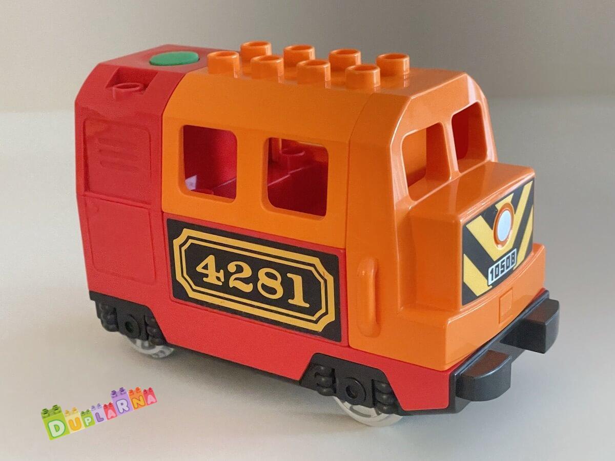 Lego Duplo mašinka - elektrický vlak