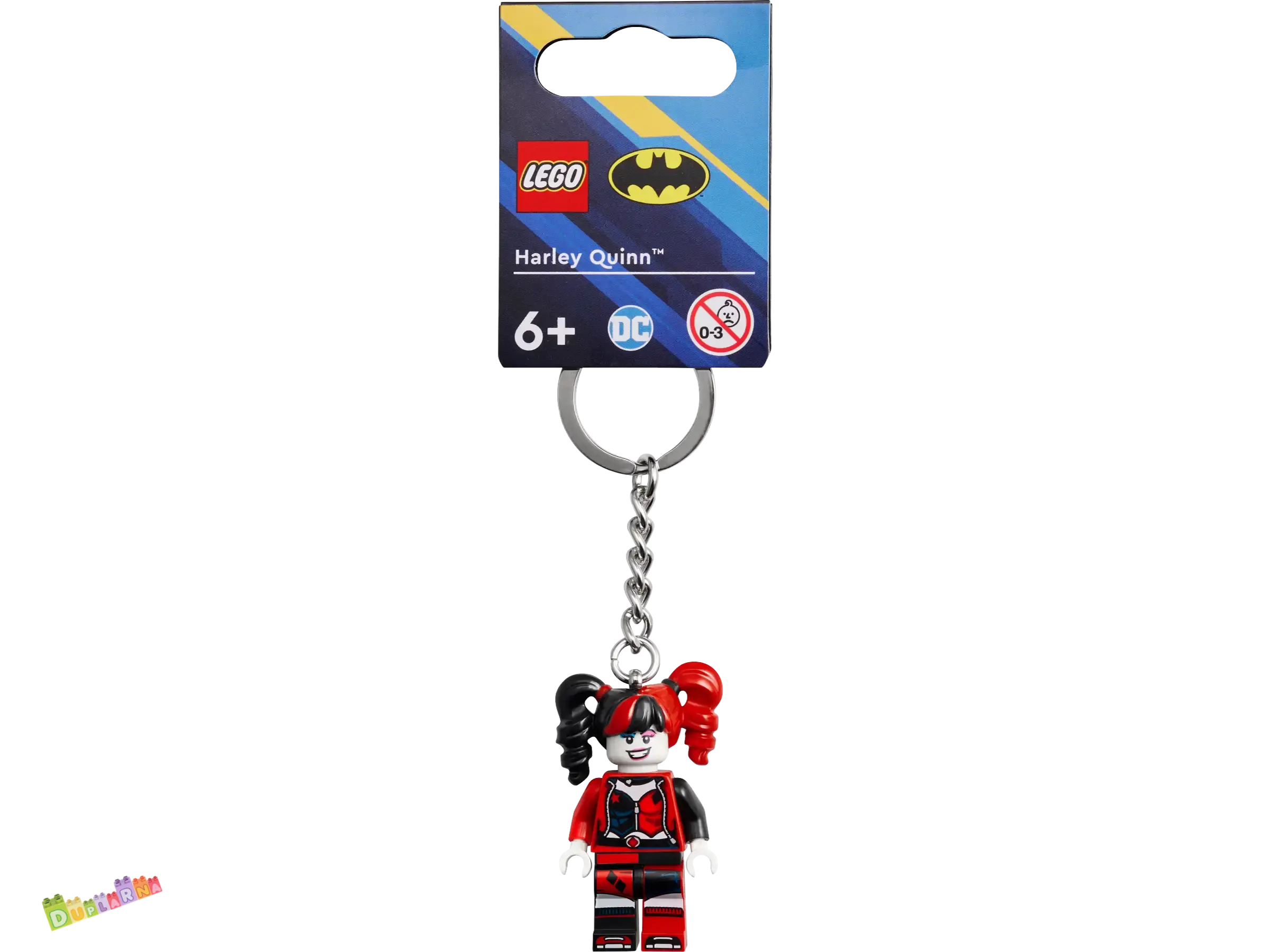 Lego 854238 klíčenka - Přívěsek na klíče – Batman / Harley Quinn™