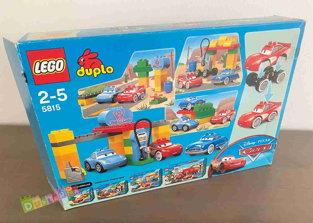 Lego duplo Cars 5815 - Čerpací stanice Flo