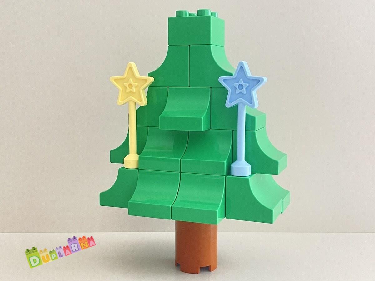 Lego Duplo - Vánoční stromek s hvězdami