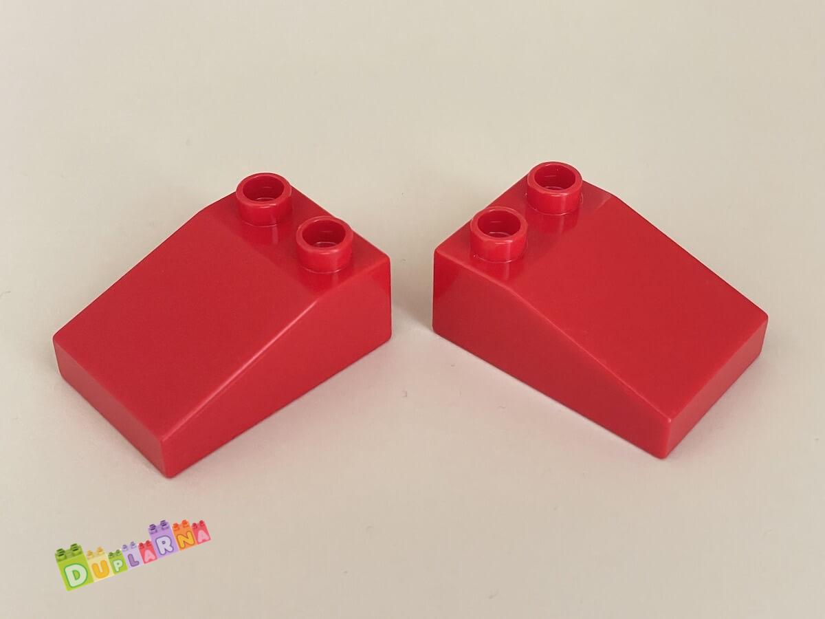 Lego Duplo - Střecha červená 3x2