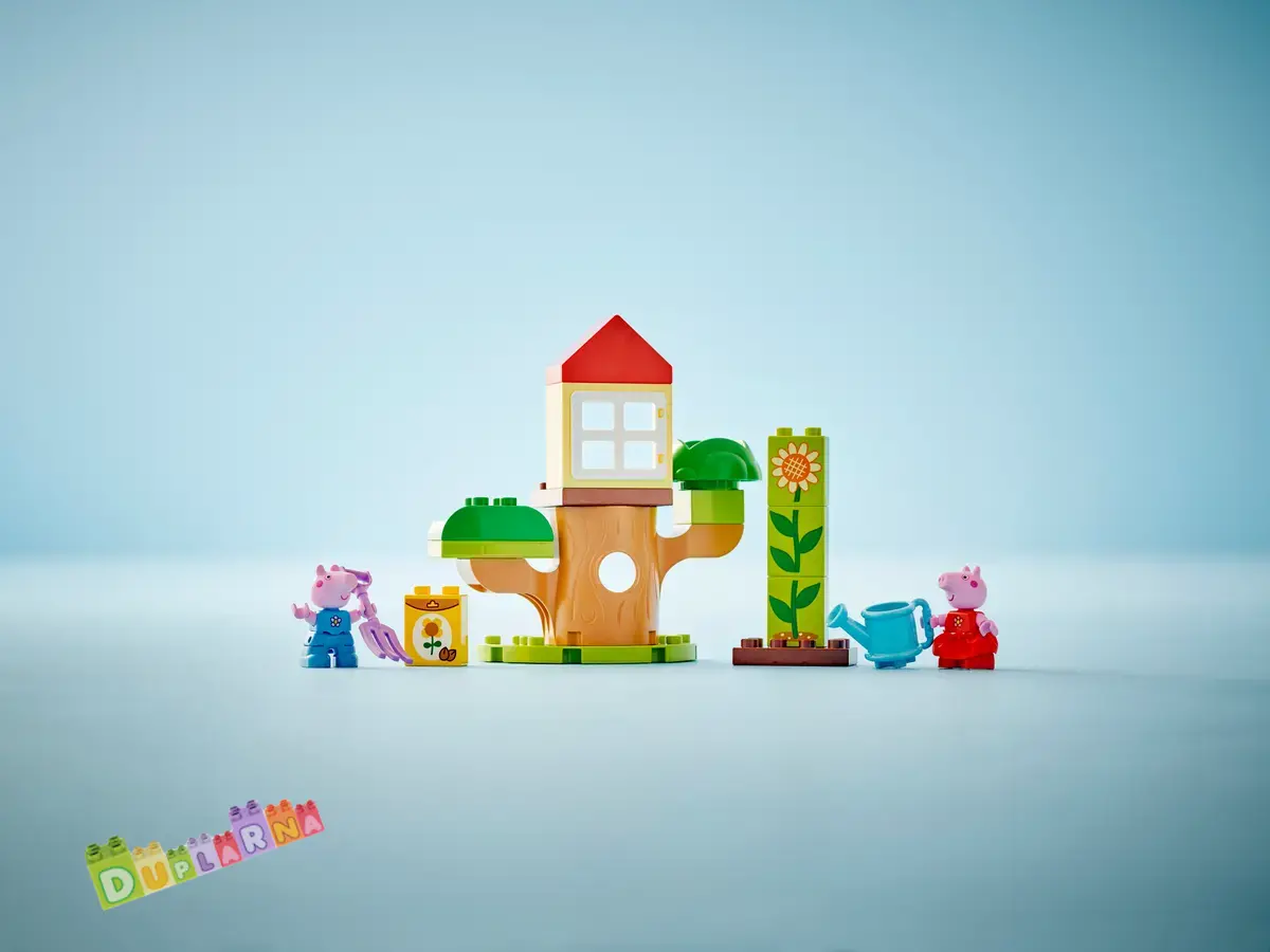 Lego Duplo 10431 - Prasátko Peppa – Zahrada a dům na stromě