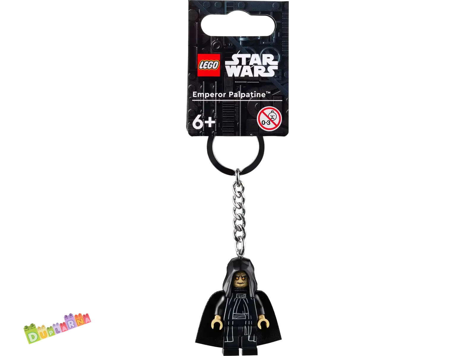 Lego Star Wars 854289 klíčenka - Přívěsek na klíče - Císař Palpatine