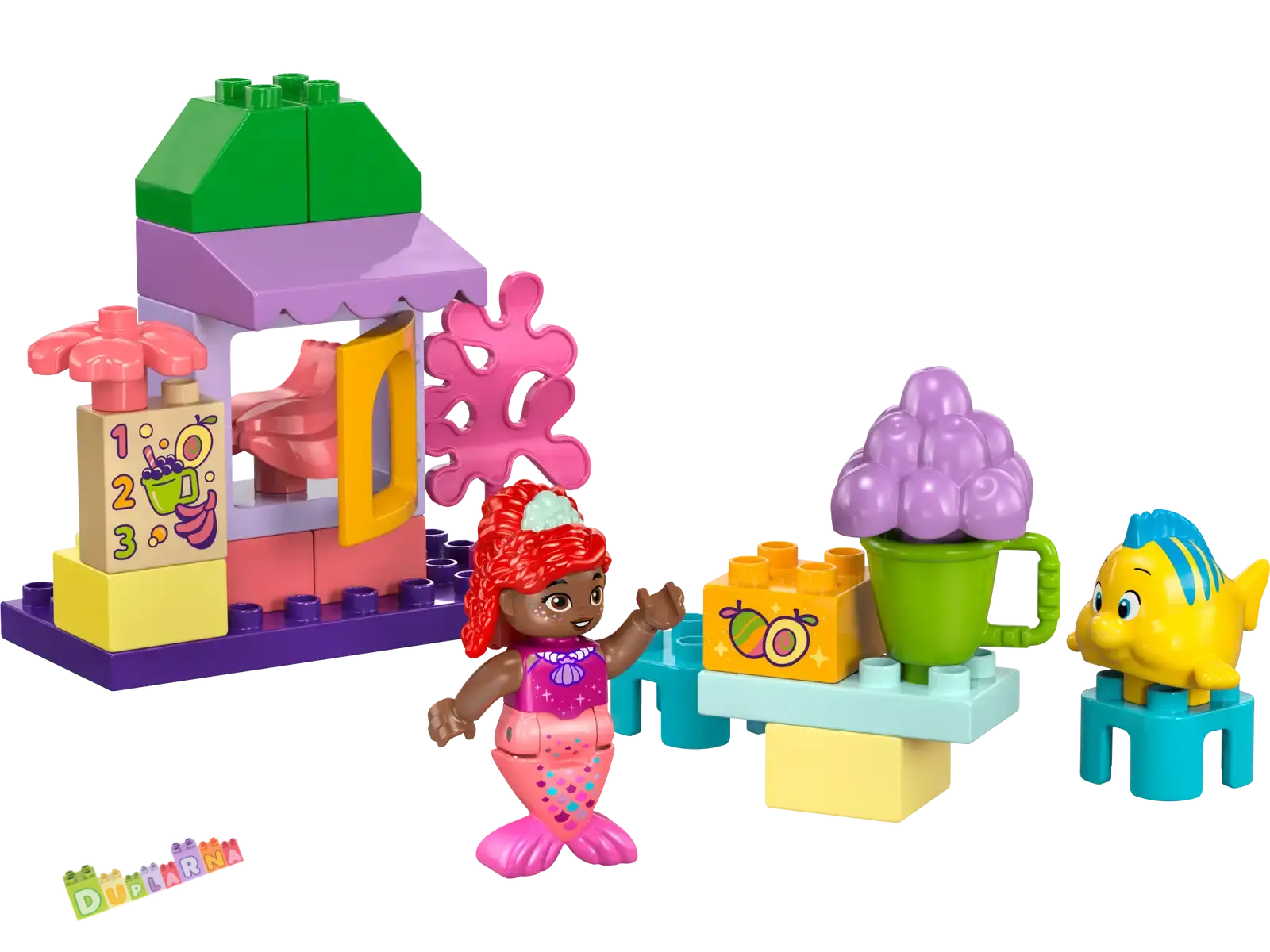 Lego Duplo 10420 - Ariel a Šupinka – stánek s kávou